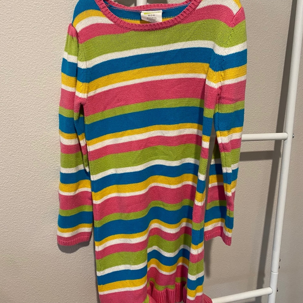 Size 7/8 Crazy 8 sweater Dress